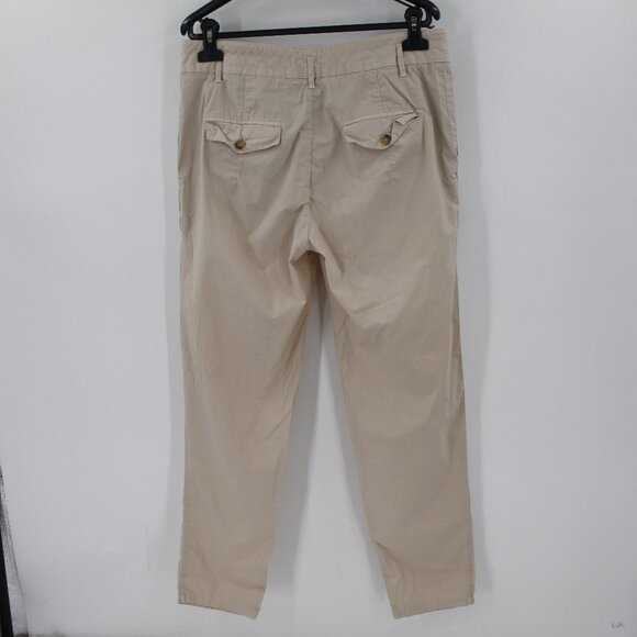 James perse pants women's 28 32x27 chino flat front button fly cotton blend - Picture 3 of 12